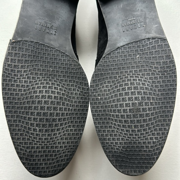 Stuart Weitzman black suede loafers - Picture 6 of 10